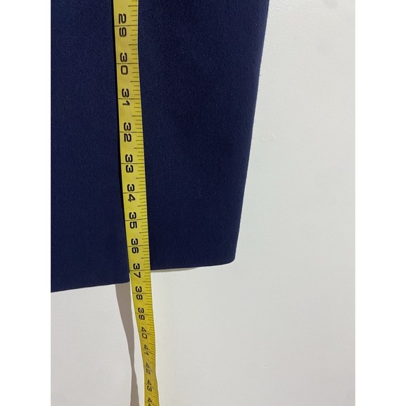 Atrium Collection Navy Blue Double-Breasted Blazer Dress - Picture 13 of 14